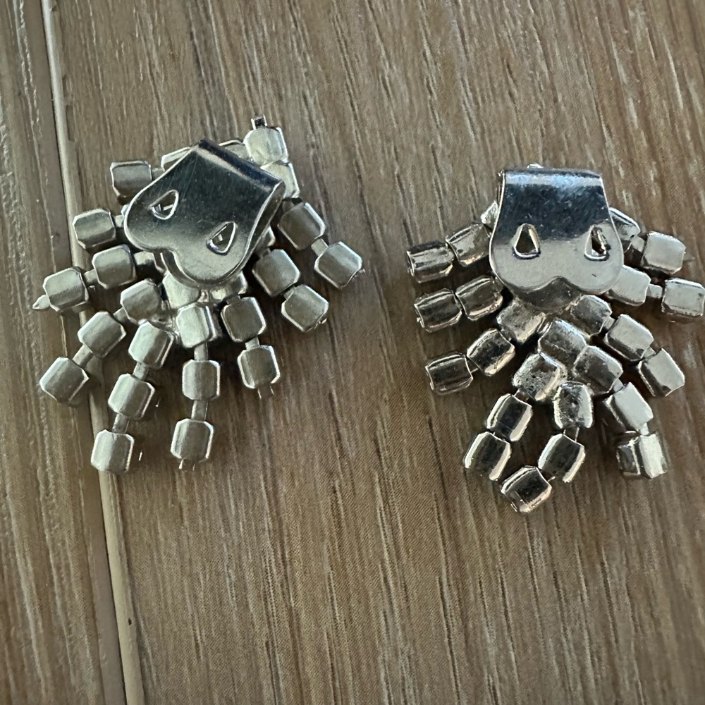 Vintage Rhinestone Shoe Clips - Picture 2 of 2